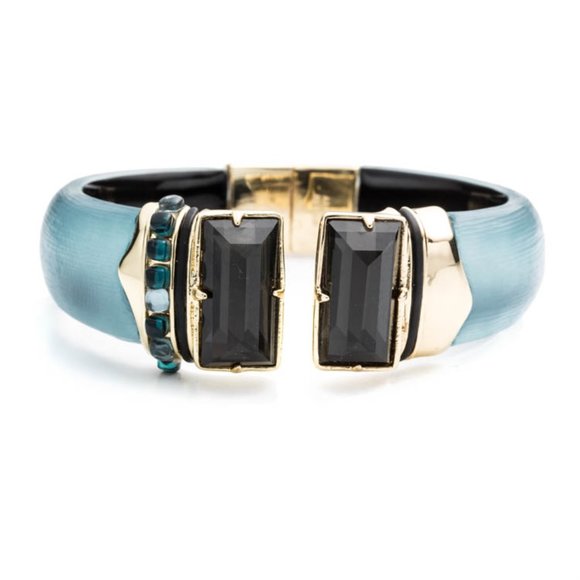 Alexis Bittar Jewelry - Baguette Break Hinged Bracelet